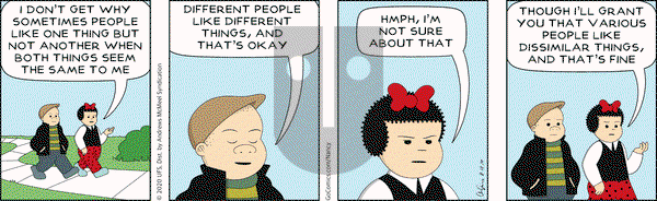 Nancy on Tuesday August 18, 2020 Comic Strip