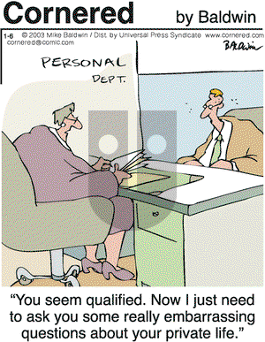 Cornered on Saturday February 8, 2003 Comic Strip