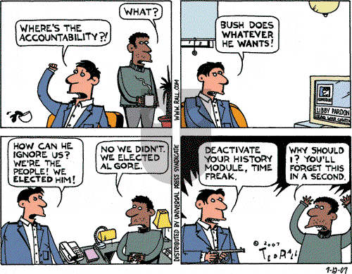 Ted Rall on Thursday July 12, 2007 Comic Strip