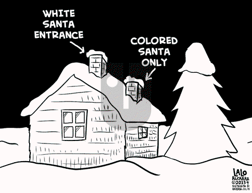 Lalo Alcaraz on Friday December 20, 2013 Comic Strip