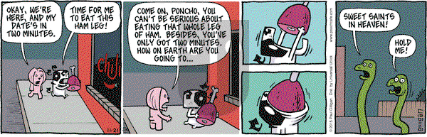 Pooch Cafe on Saturday November 21, 2015 Comic Strip