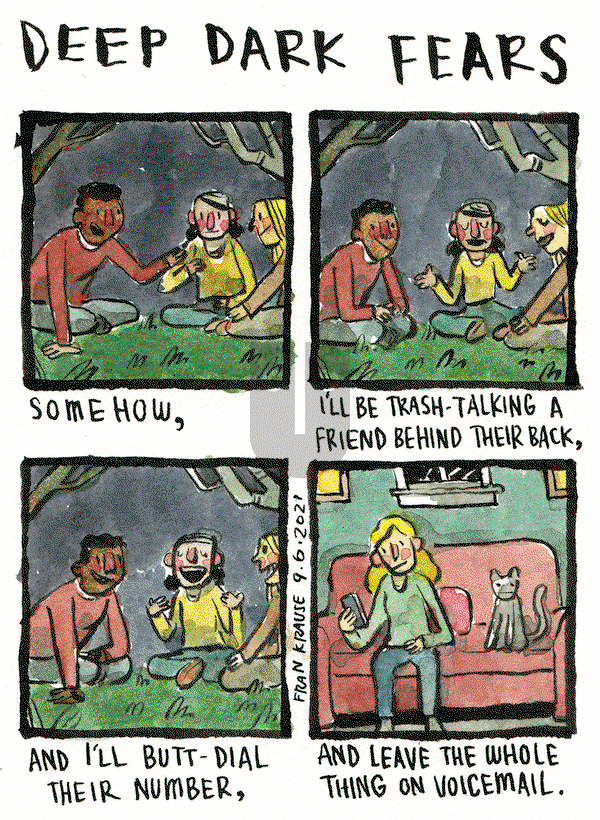 Deep Dark Fears on Thursday December 16, 2021 Comic Strip