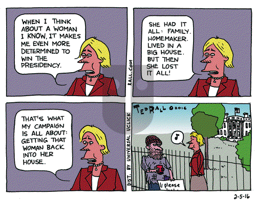Ted Rall on Friday February 5, 2016 Comic Strip