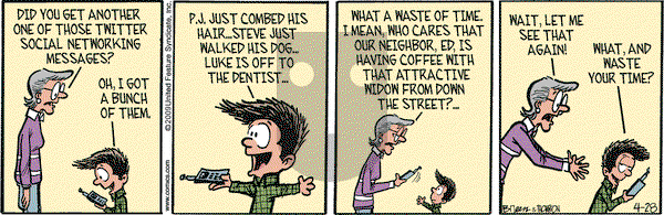 Grand Avenue on Tuesday April 28, 2009 Comic Strip
