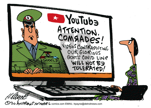 Henry Payne on Friday May 1, 2020 Comic Strip