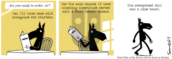 Dark Side of the Horse on Friday July 26, 2013 Comic Strip