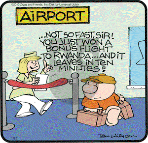 Ziggy on Saturday January 12, 2013 Comic Strip
