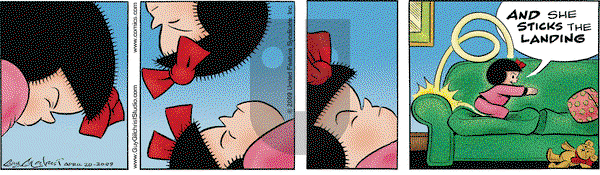 Nancy on Monday April 20, 2009 Comic Strip