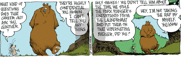 The Grizzwells on Tuesday June 9, 2009 Comic Strip