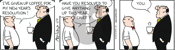 The Born Loser - Monday January 4, 2010 Comic Strip