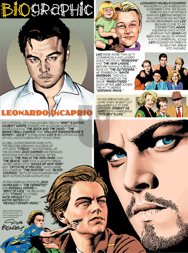 Biographic on Sunday February 7, 2010 Comic Strip