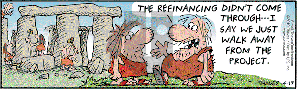 Frank and Ernest on Monday April 19, 2010 Comic Strip