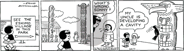 Nancy Classics on Thursday November 5, 2015 Comic Strip
