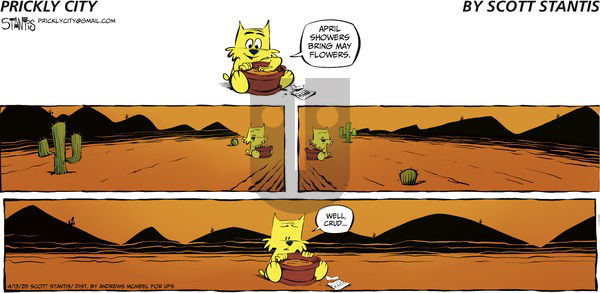 Prickly City on Sunday April 13, 2025 Comic Strip