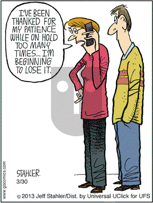 Moderately Confused - Saturday March 30, 2013 Comic Strip