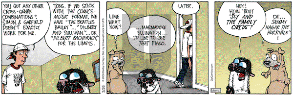 Get Fuzzy on Wednesday March 26, 2014 Comic Strip