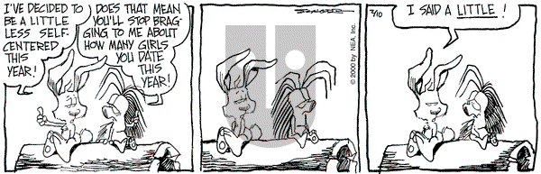 The Grizzwells on Thursday February 10, 2000 Comic Strip