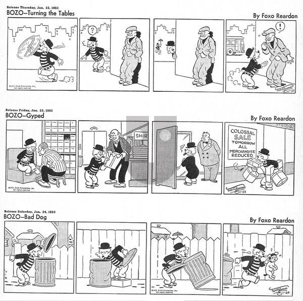 Bozo on Tuesday June 10, 2025 Comic Strip