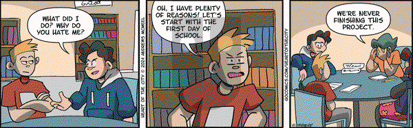 Heart of the City - Tuesday January 9, 2024 Comic Strip