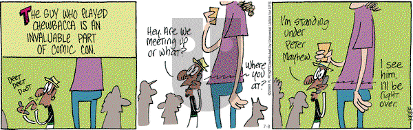 The Knight Life on Wednesday July 8, 2015 Comic Strip