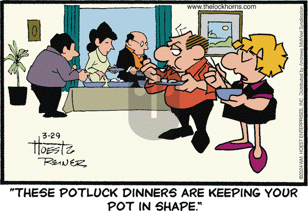 The Lockhorns - Friday March 29, 2024 Comic Strip