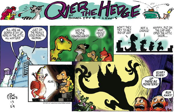 Over the Hedge on Sunday December 29, 2019 Comic Strip