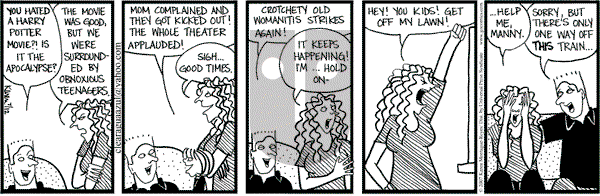 Clear Blue Water on Thursday July 12, 2007 Comic Strip