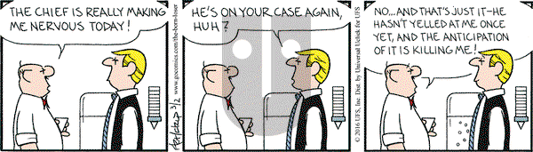 The Born Loser on Wednesday March 2, 2016 Comic Strip