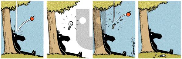 Dark Side of the Horse - Wednesday October 17, 2012 Comic Strip