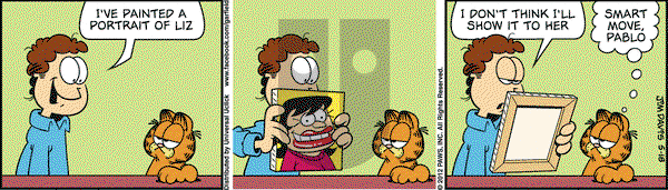 Garfield on Friday May 18, 2012 Comic Strip