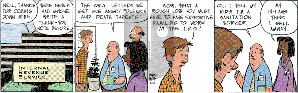 Lucky Cow on Wednesday April 18, 2007 Comic Strip