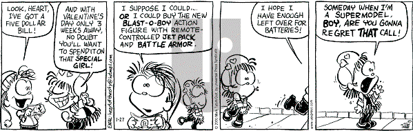 Heart of the City on Thursday January 27, 2000 Comic Strip