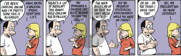 Adam@Home on Tuesday April 26, 2011 Comic Strip