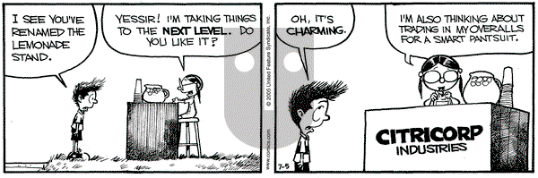 Grand Avenue on Tuesday July 5, 2005 Comic Strip