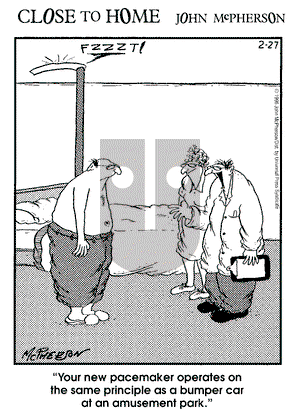 Close to Home on Tuesday February 27, 1996 Comic Strip