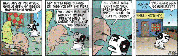 Pooch Cafe on Thursday November 22, 2018 Comic Strip