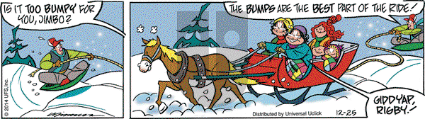 Rose is Rose on Thursday December 25, 2014 Comic Strip