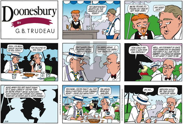Doonesbury on Sunday May 25, 1997 Comic Strip