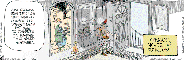 Non Sequitur on Wednesday January 26, 2011 Comic Strip