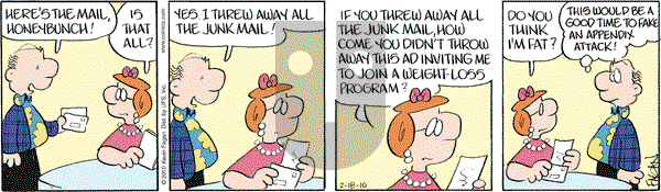 Drabble on Thursday February 18, 2010 Comic Strip