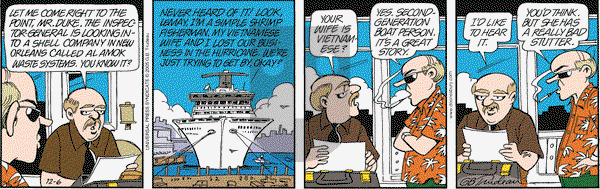 Doonesbury on Tuesday December 6, 2005 Comic Strip