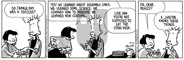 Frazz on Thursday September 13, 2001 Comic Strip