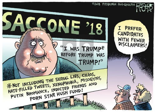 Rob Rogers on Sunday March 11, 2018 Comic Strip