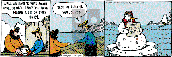 Overboard on Monday March 28, 2016 Comic Strip