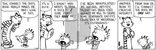 Calvin and Hobbes on Tuesday November 24, 1992 Comic Strip