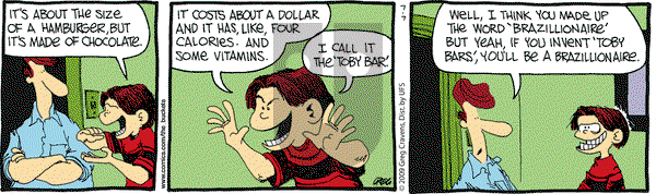 The Buckets on Tuesday July 7, 2009 Comic Strip