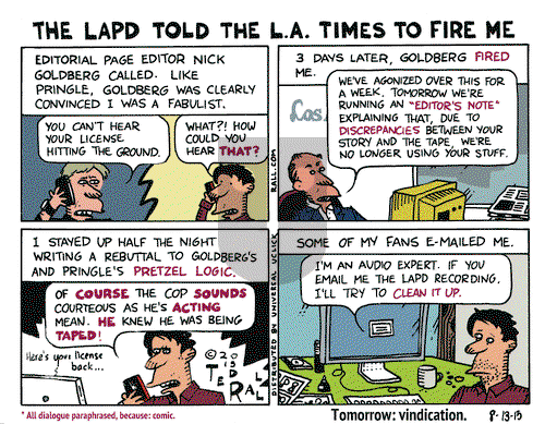 Ted Rall on Thursday August 13, 2015 Comic Strip