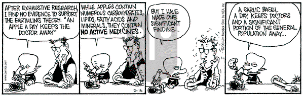 Monty on Monday February 16, 2004 Comic Strip