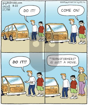 Brevity - Saturday August 22, 2009 Comic Strip