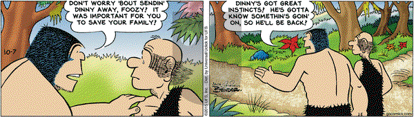 Alley Oop on Wednesday October 7, 2015 Comic Strip
